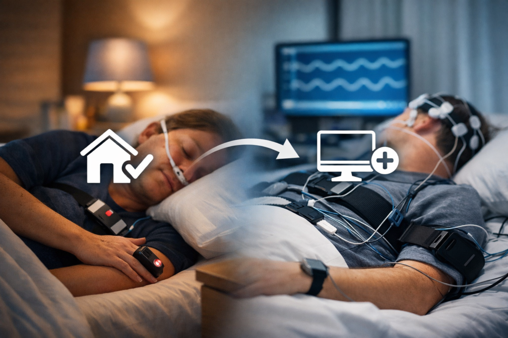 Teste de apneia em casa